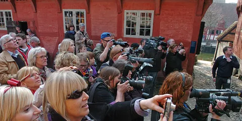 Kronprinsesse Mary i den Gamle By