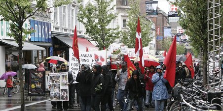 Demostration for Tamilere på Srilanka