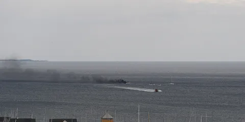 Brand  Sejlbåd Bugten