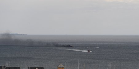 Brand  Sejlbåd Bugten