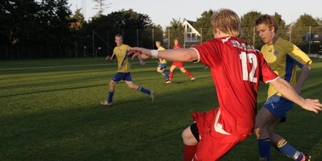 Vejlby-Risskov vs. Lystrup U21 fodboldkamp