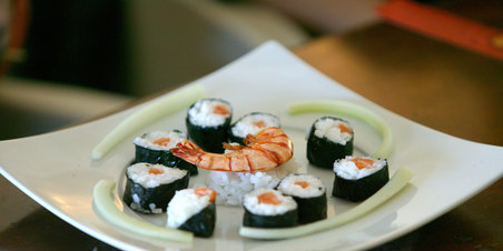 Børnesushi i Den Japanske Have