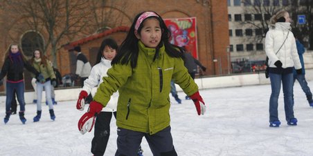 Skøjtebanen ved Musikhuset