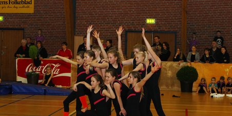 Gymnastikopvisning Ørting Hallen