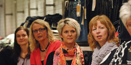 Forårsmodeshow hos Mark & Rose