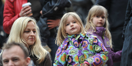 Mek Pek og Alberte i Tivoli Friheden