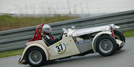 Classic Car Race på RIng Djursland, løb