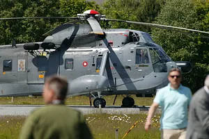 S-61 Sikorsky takker af i Karup