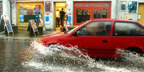 Århus Flash flood - se oversvømmelserne