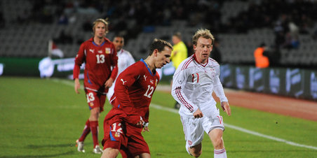 Fodboldlandskamp Danmark-Tjekkiet