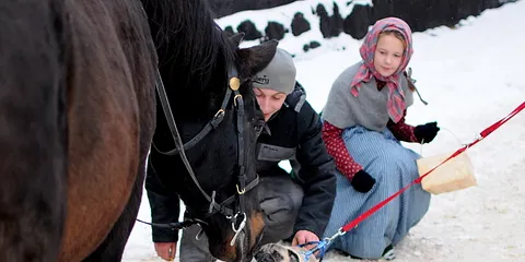 Den Gamle (og den nye) By i vinterdragten