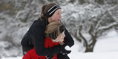 Outdoorconcept i sneen