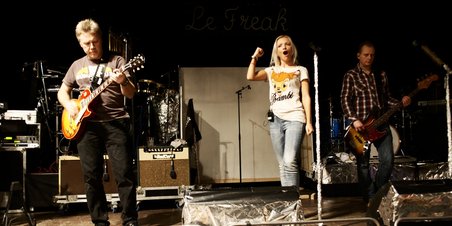 Le Freak holder prøver på Train