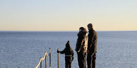 Anden nytårsdag på stranden ved Bellevue