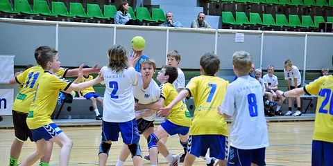 Håndbold stævne i Vejlby Risskov hallen
