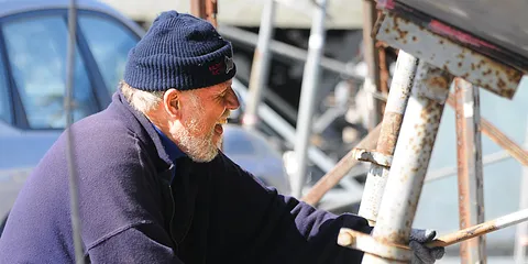 Forårsstemning på Kaløvig Lystbådehavn
