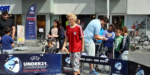 EM U21 Event hos Intersport