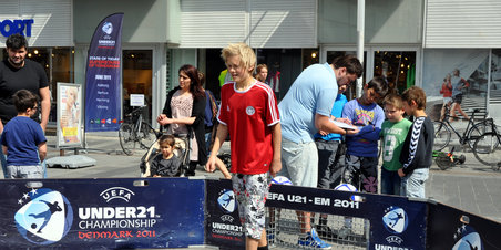 EM U21 Event hos Intersport
