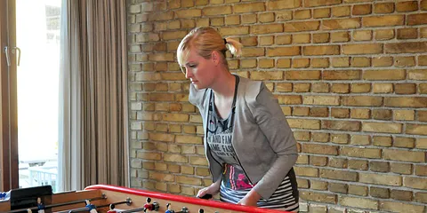 Bordfodbold-turnering i Århus Studenterhus