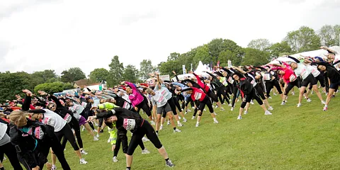 Alt for Damerne Kvinde løb 2011. Ved start og Mål.