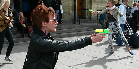 flash mob banegården