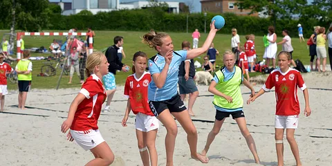 U10 U12 piger Strandhåndbold - Skæring Strand