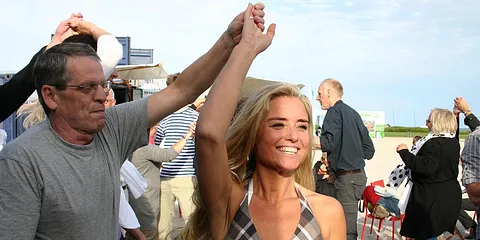 Sommerdans ved Sculpture by the sea