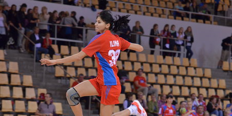 GF World Cup 1 Semifinale Rusland - Frankrig