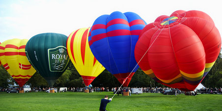 Ballon Flyvning over Århus