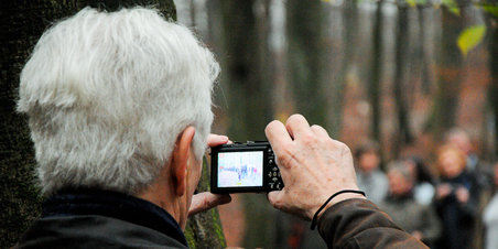 Ørreden lægger æg i Giber Å