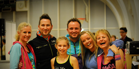 Zumba i Hasselager Hallen