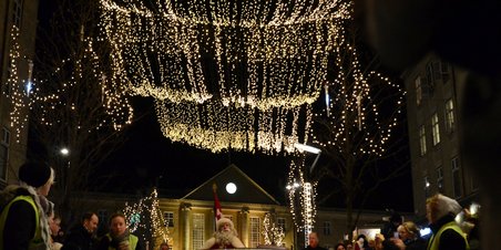 Da Julemanden kom til Aarhus.