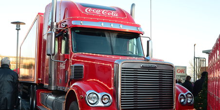 Coca Cola Karavanen kom til Lystrup