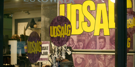 Udsalg i December i Århus