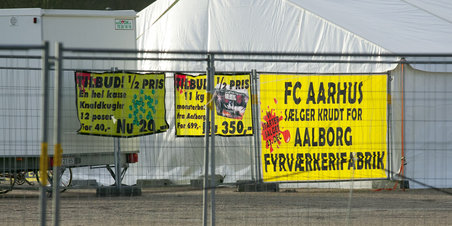 Fyrværkerisalg på Tangkrogen