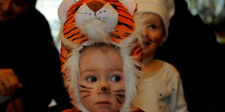 Tøndeslagning i Skejbycentret