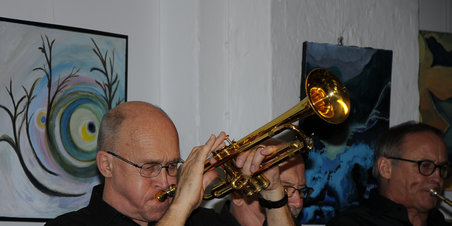 Fredagsjazz i Frivillighuset på 10 års jubilæumsdagen den 16. marts 2012