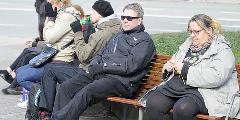 Demonstrationen i Århus 310312