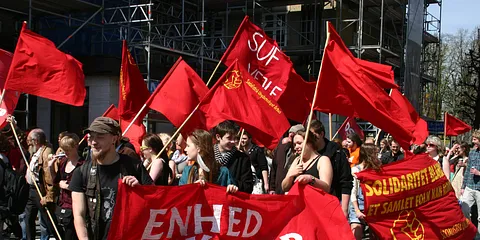 1.maj-møde, Rådhuspladsen