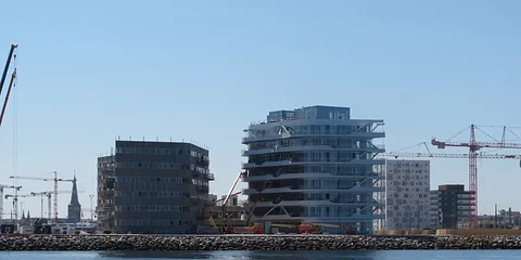 Århus Havn fra søsiden 22.05.2012