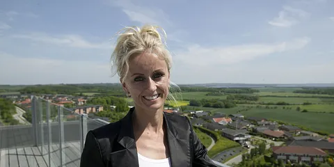 Udsigten fra Siloetten i Løgten