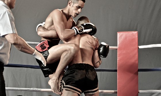 Verdensbilleder: Thaiboksning fra Aarhus Colosseum på Bispetorv