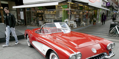 Classic Cars på gågaden