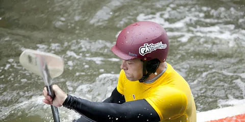 Kajak Extreme på åen ved Vadestedet