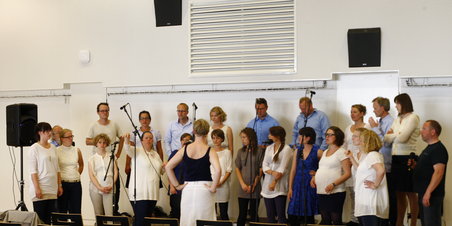 Local Vocal opvarmning og koncert på GODSET