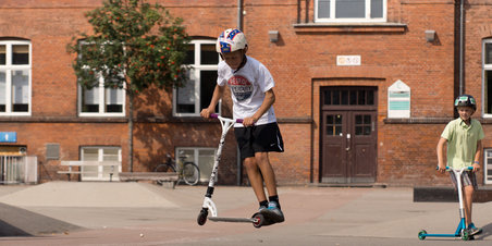 Sct. Annagade Skole - Løbehjul