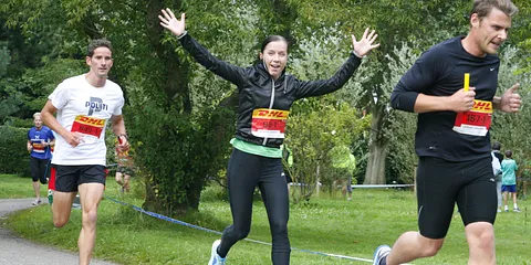 DHL stafetten 2012, torsdag: Løberne