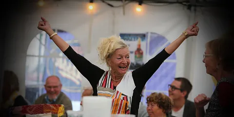 Festuge fra Klostertorv til Skt. Pauls Kirkeplads