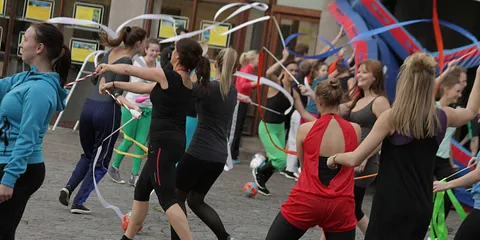 DGI flash mob på Klostertorv
