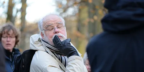 Med Torben Gang og Botilde Dahl rundt om Moesgaard